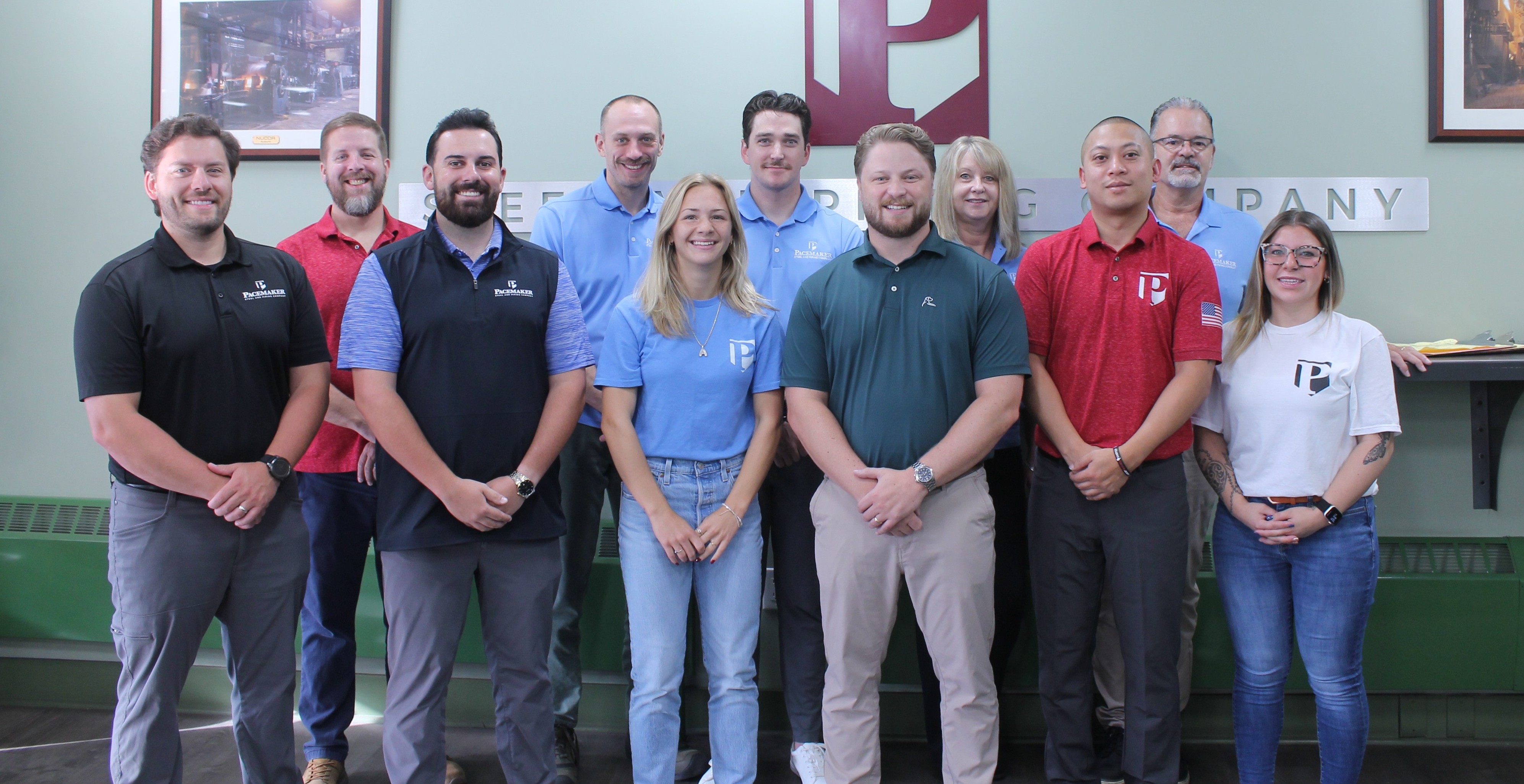 Pacemaker Steel staff group photo 2026